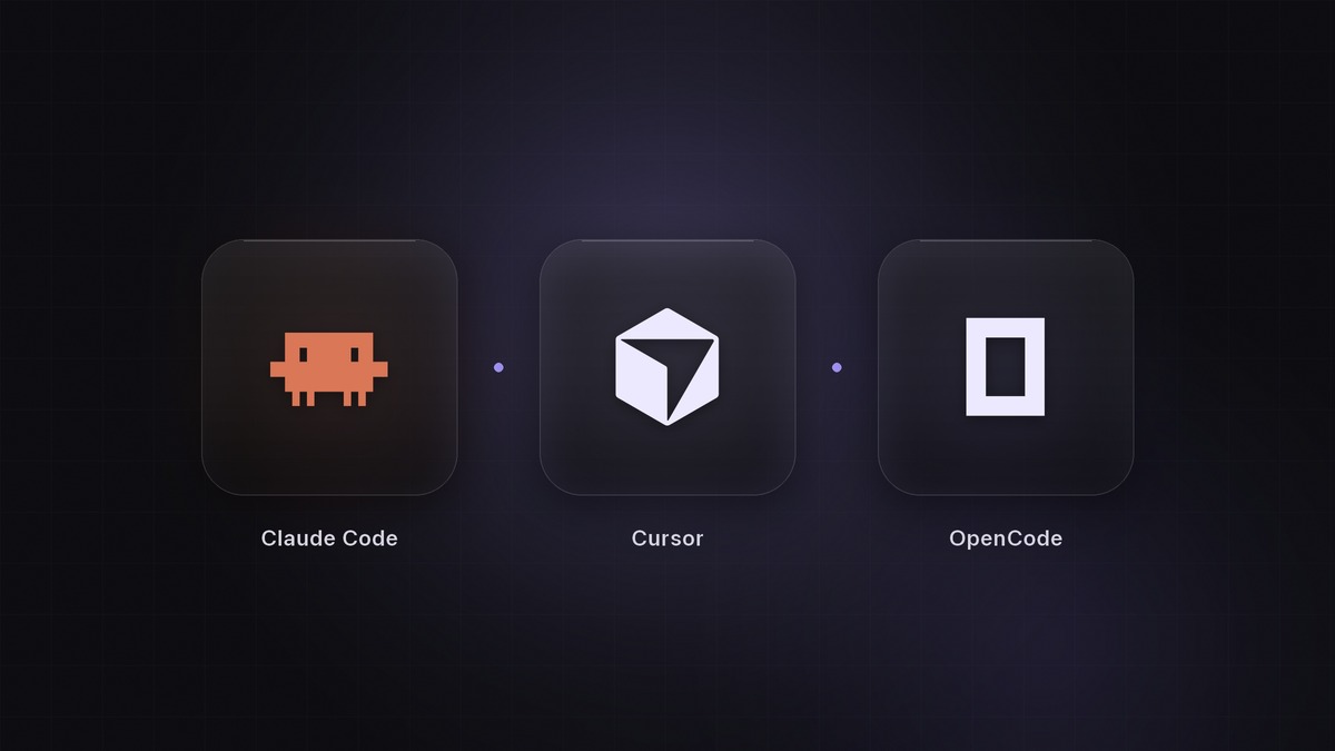 Claude Code vs Cursor vs OpenCode: Three Approaches to AI Coding